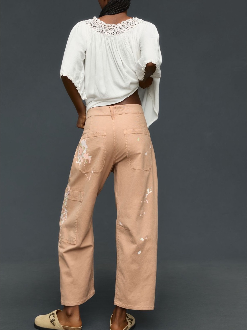 Pilcro Millie Low-Slung Barrel Pants - Picture 4 of 16